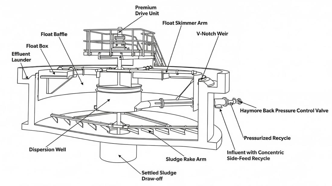 HSDAF Process Flow Diagram
