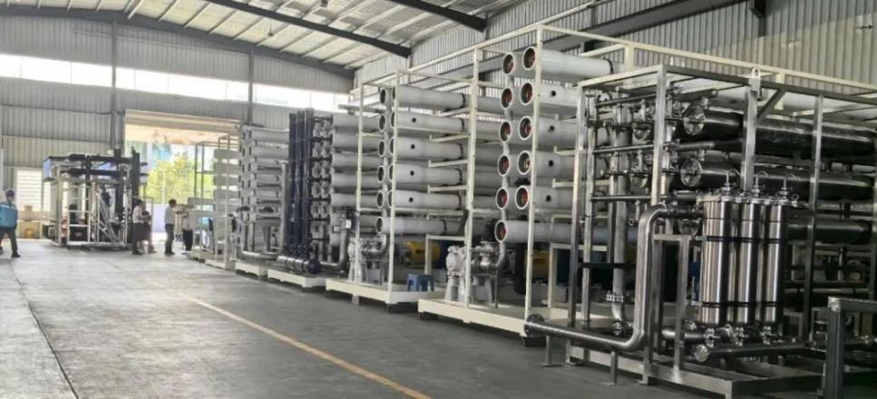 In-House Manufacturing Of Water And Wastewater Treatment Systems Integrated Water And Wastewater Treatment System Assembly Workshop