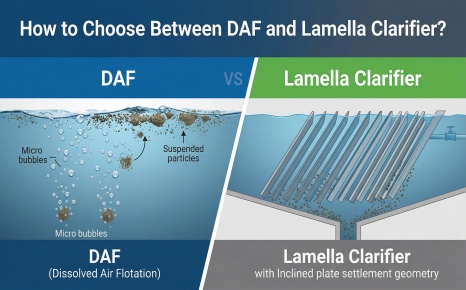 How to Choose Between DAF and Lamella Clarifier?