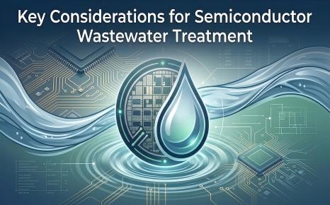 Key Considerations for Semiconductor Wastewater Treatment
