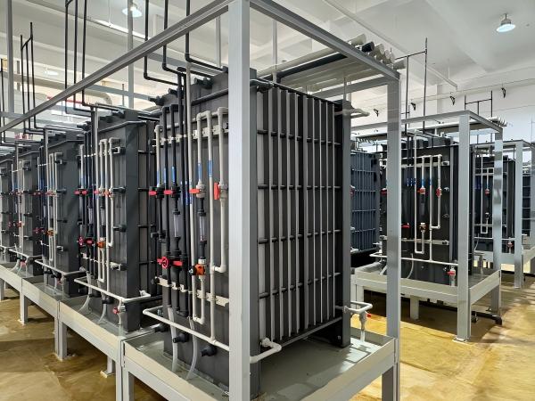 New energy wastewater resource recovery system for industrial treatment